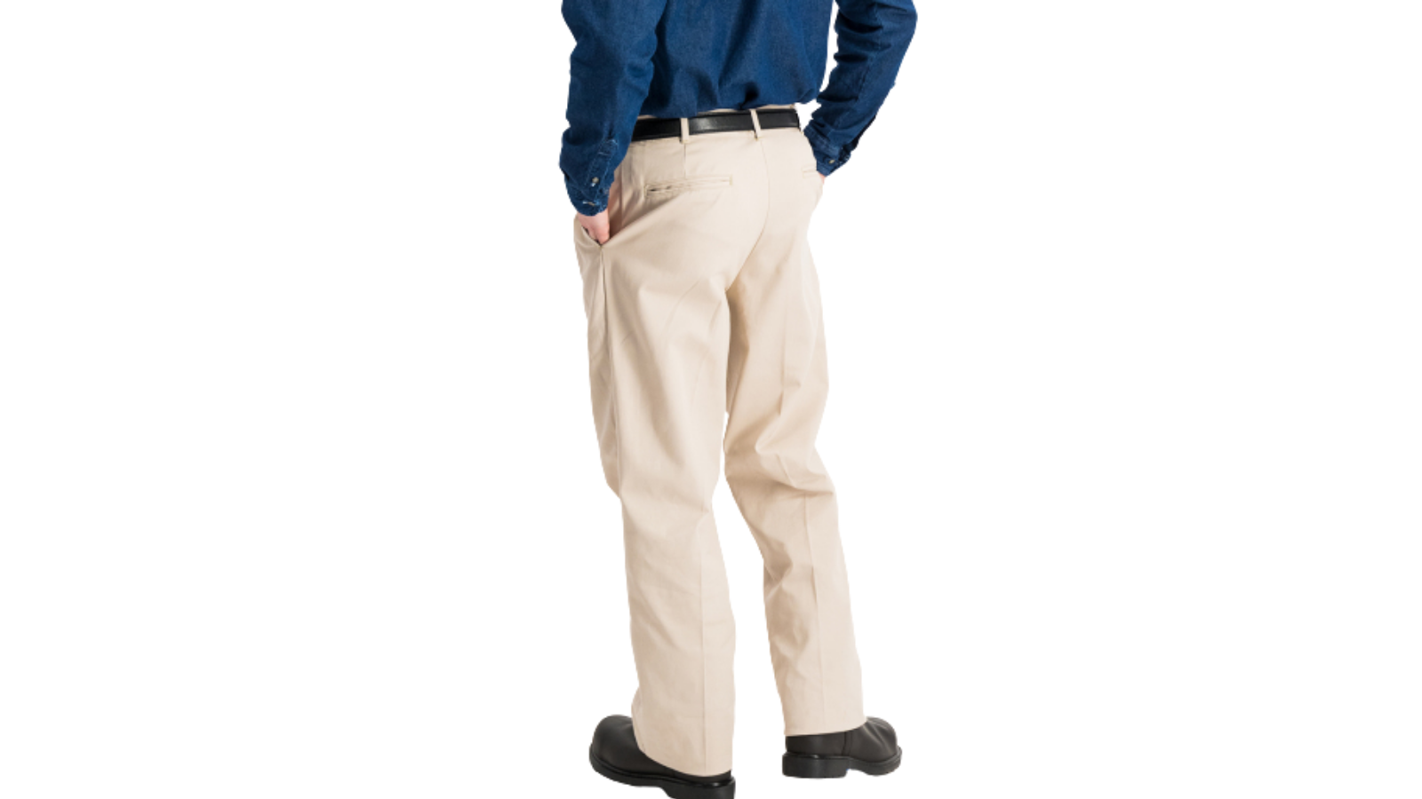 Pantalón Gabardina Corte Recto Caballero